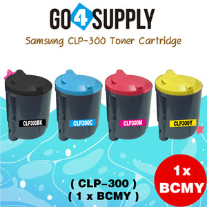 Compatible Combo Set Samsung CLP 300 CLP-K300A CLP-C300A CLP-M300A CLP-Y300A to use with SAMSUNG CLP-300 CLP-300N CLX-2160 CLX-2160N CLX-3160 CLX-3160FN Printers