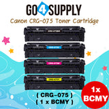 Compatible BCMY SET Canon 075 Toner Cartridge Used for imageCLASS LBP646Cdw / LBP647Cdw / MF662Cdw / MF663Cdw / MF665Cdw