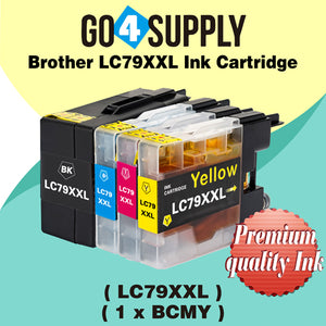 Compatible Combo Set Brother LC79XXL LC-79 XXL Ink Cartridge Used for Brother MFC-J6510DW, MFC-J6710DW, MFC-J6910DW, MFC-J5910CDW, MFC-J6710CDW, MFC-J6910CDW, MFC-J5910DW Printers