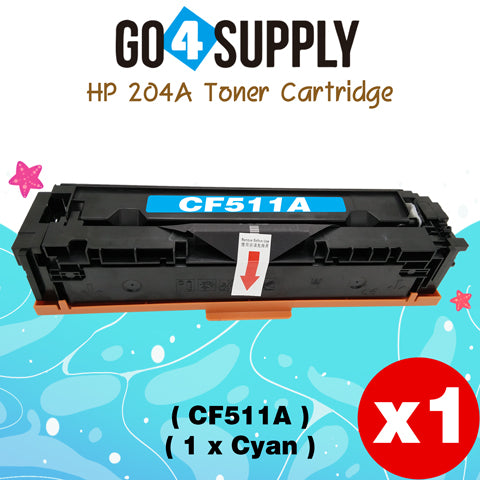 Compatible HP 204A CF510A Black Toner Cartridge to use for HP Color LaserJet Pro M154a, M154nw; HP Color LaserJet Pro MFP M180fw, M180n, M180nw, M181fw Printers