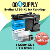 Brother LC501XL Compatible Ink Cartridge - 1xC-LC501XL | MFC-J1260DW, MFC-J1360DW, MFC-J1410DW, DCP-J100, DCP-J105, MFC-J200
