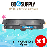 Compatible HP 508X CF362X Yellow Toner Cartridge to use for HP Color LaserJet Enterprise Flow MFP M577c, M577z; HP Color LaserJet Enterprise M552dn, M553dh, M553dn, M553n, M553x; HP Color LaserJet Enterprise MFP M577dn, M577f Printers