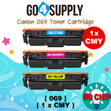 Compatible Canon 069 (NO CHIP) Magenta Toner Cartridge Used for Canon Color imageCLASS MF753Cdw MF751Cdw LBP674Cdw Printers