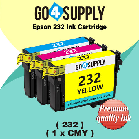 Compatible Combo Set Epson 232 XL 232XL 232 Ink Cartridge Replacement for Epson Expression Home XP-4200 XP-4205 Workforce WF-2930 WF-2950 Printer