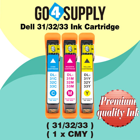 Compatible Dell Standard Capacity Black Ink Cartridge (Series 31) for Dell V525w V725w All-in-One Wireless Inkjet Printers