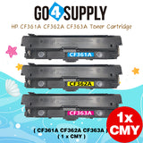 Compatible HP CF361A 508A Cyan Toner Cartridge to use for HP Color LaserJet Enterprise Flow MFP M577c, M577z; HP Color LaserJet Enterprise M552dn, M553dh, M553dn, M553n, M553x; HP Color LaserJet Enterprise MFP M577dn, M577f Printers