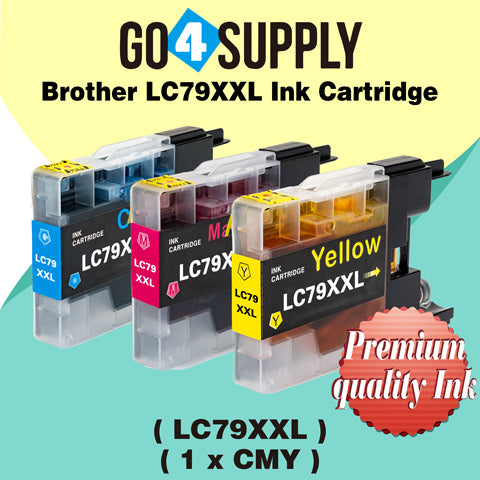 Compatible Brother Black LC79XXL LC-79 XXL Ink Cartridge Used for Brother MFC-J6510DW, MFC-J6710DW, MFC-J6910DW, MFC-J5910CDW, MFC-J6710CDW, MFC-J6910CDW, MFC-J5910DW Printers