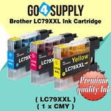 Compatible Brother Cyan LC79XXL LC-79 XXL Ink Cartridge Used for Brother MFC-J6510DW, MFC-J6710DW, MFC-J6910DW, MFC-J5910CDW, MFC-J6710CDW, MFC-J6910CDW, MFC-J5910DW Printers