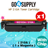Compatible Combo Set HP 210A W2100A W2101A W2102A W2103A to use with HP Color LaserJet Pro 4201dn 4201dw;Color LaserJet Pro MFP 4301fdn 4301fdw Printers