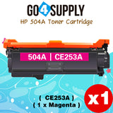 Compatible HP 504A CE250A Black Toner Cartridge to use for HP Color LaserJet CM3530 MFP, CM3530fs MFP, CP3525dn, CP3525n, CP3525x Printer