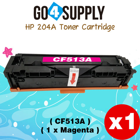 Compatible HP 204A CF510A Black Toner Cartridge to use for HP Color LaserJet Pro M154a, M154nw; HP Color LaserJet Pro MFP M180fw, M180n, M180nw, M181fw Printers