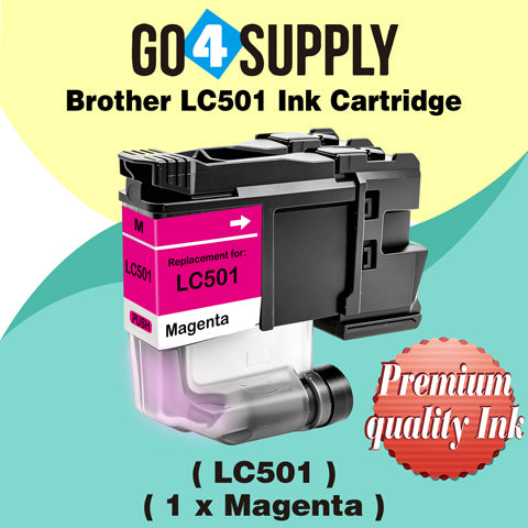 Brother LC501 Compatible Ink Cartridge - 1xM-LC501 | MFC-J1260DW, MFC-J1360DW, MFC-J1410DW, DCP-J100, DCP-J105, MFC-J200