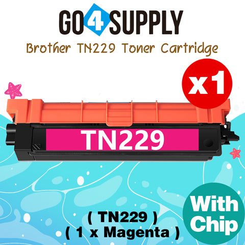Compatible Brother TN-229 TN229 Magenta Toner Cartridge Used for Brother HL-L3220cdw L3280cdw L3295cdw L3300cdw 8245cdw MFC-L3720cdw L3765cdw L3780cdw L8395cdw Printers