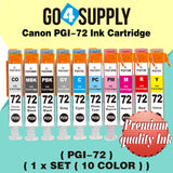 Compatible Combo Set Canon PGI 72 PGI72 PGI-72 Ink Cartridge use with PIXMA Pro-10 Pro 10 Pro10S PRO-10S Pro 10 Printers