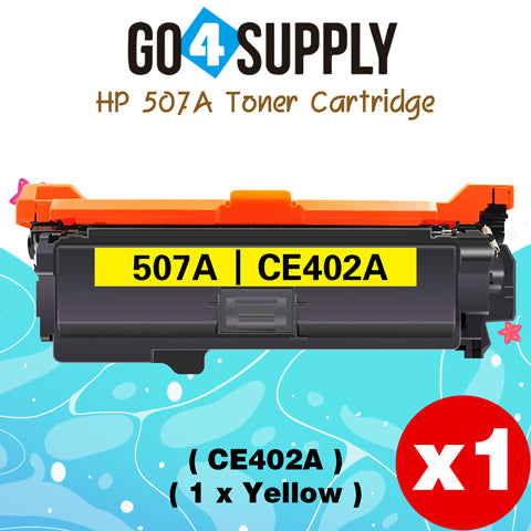 Compatible HP 507A CE403A CE400A CE401A Yellow Toner Cartridge to use for HP Laserjet 500 Color M551 M551n M551dn M575c Printers