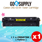 Compatible Canon 075H High-Yield Toner Cartridge Set for Color imageCLASS MF665Cdw, MF663Cdw, MF662Cdw, LBP647Cdw & LBP646Cdw – Black, Cyan, Yellow & Magenta (4-Pack)