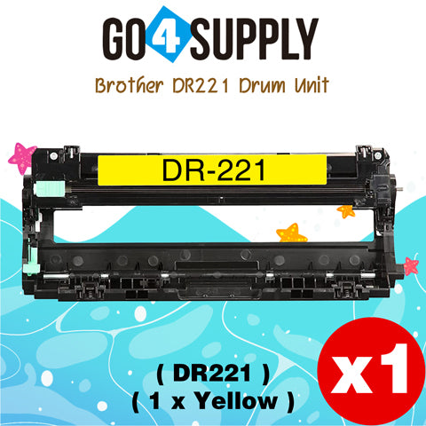 Compatible Brother DR221 DR-221 DR221CL Yellow Drum Unit Used for Brother HL-3140cw, HL-3170cdw, HL-3180CDW, MFC-9130cw, MFC-9330cdw, MFC-9340cdw, DCP-9020CDN Printer