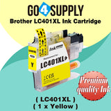 Compatible Brother LC401XL LC-401XL Yellow Ink Cartridge Replacement for MFC-J1010DW MFC-J1012DW MFC-J1170DW Printer