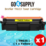 Compatible Yellow Brother TN635 Toner Cartridge Used for HL-L8430CDW HL-L8430CDWT HL-L8570CDW MFC-L8730CDW MFC-L8930CDW MFC-L8970CDW EX575