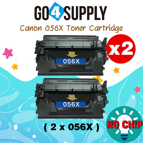 Compatible (NO CHIP) Canon 056H CRG-056H CRG056 Toner Cartridge Use for Canon ImageCLASS LBP325dn LBP325X MF543dw MF543X MF542X Printers