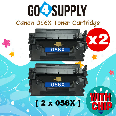 Compatible (WITH CHIP) Canon 056H CRG-056H CRG056H Toner Cartridge Use for Canon ImageCLASS LBP325dn LBP325X MF543dw MF543X MF542X Printers