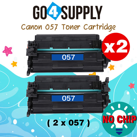 Compatible Canon 057 Black (3009C001) NO CHIP Toner Cartridge use for Canon imageCLASS MF449dw, MF448dw, MF445dw, LBP228dw, LBP227dw, LBP226dw Laser Printers