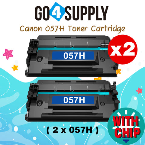 Compatible Canon 057H Black High Yield (WITH CHIP) Toner Cartridge use for Canon imageCLASS LBP228dw, LBP227dw, LBP226dw MF449dw, MF448dw, MF445dwLaser Printers