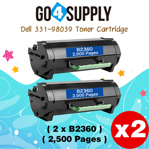 Compatible Dell 331-9803 RGCN6 2360DN Toner Cartridge Used for Dell B2360d, B2360dn, B3460dn, B3465dn, B3465dnf Printers
