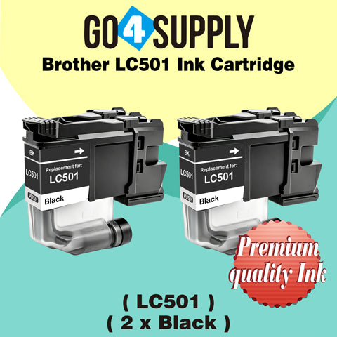 Brother LC501 Compatible Ink Cartridge - 1xB-LC501 | MFC-J1260DW, MFC-J1360DW, MFC-J1410DW, DCP-J100, DCP-J105, MFC-J200