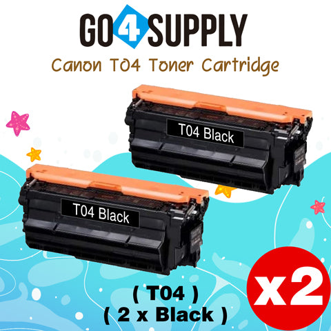 Compatible Canon T04 T04BK Black Toner Cartridge Used for Canon C475iF III C475iFZ III DX C477iF C477iFZ C478iF C478iFZ C568iF C568iFZ Printers