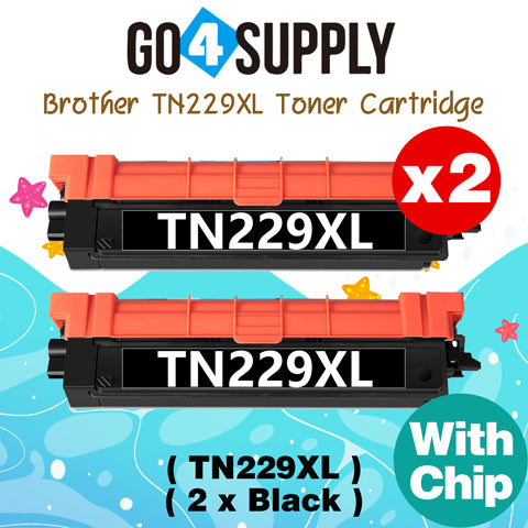 Compatible Brother TN-229XL TN229XL Black Toner Cartridge Used for Brother MFC-L3720cdw L3765cdw L3780cdw L8395cdw HL-L3220cdw L3280cdw L3295cdw L3300cdw 8245cdw Printers