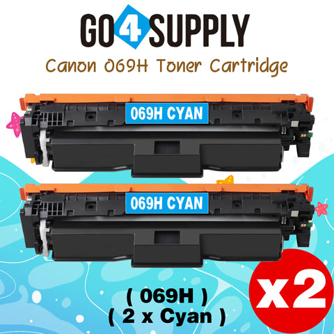 Compatible Canon 069H 069 Cyan Toner Cartridge Used for Canon imageCLASS MF753Cdw MF751Cdw LBP673cdw LBP674Cdw Series Printers
