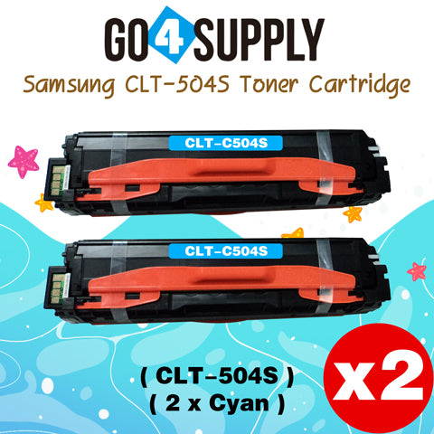 Compatible SAMSUNG CLT-504S CLT504S CLT 504S Cyan Toner Cartridge to use for SAMSUNG SL-C1810W SL-C1860FW CLX-4195N CLX-4195FN CLX-4195FW CLP-415N CLP-415NW Printers