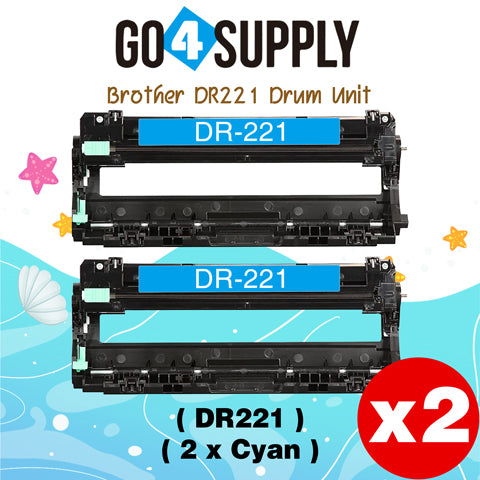 Compatible Brother DR221 DR-221 DR221CL Cyan Drum Unit Used for Brother HL-3140cw, HL-3170cdw, HL-3180CDW, MFC-9130cw, MFC-9330cdw, MFC-9340cdw, DCP-9020CDN Printer