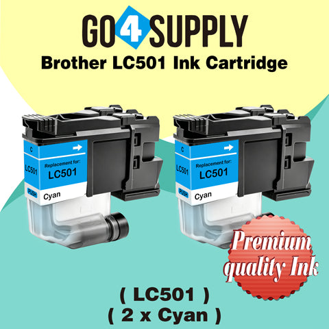 Brother LC501 Compatible Ink Cartridge - 1xC-LC501 | MFC-J1260DW, MFC-J1360DW, MFC-J1410DW, DCP-J100, DCP-J105, MFC-J200