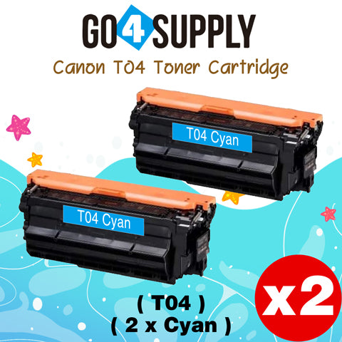 Compatible Canon T04 T04 Cyan Toner Cartridge Used for Canon C475iF III C475iFZ III DX C477iF C477iFZ C478iF C478iFZ C568iF C568iFZ Printers