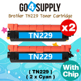 Compatible Brother TN-229 TN229 Cyan Toner Cartridge Used for Brother HL-L3220cdw L3280cdw L3295cdw L3300cdw 8245cdw MFC-L3720cdw L3765cdw L3780cdw L8395cdw Printers