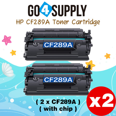 Compatible HP 89A CF289A (WITH NEW CHIP) Toner Cartridge use for HP LaserJet Enterprise Flow MFP M528c, M528z; HP LaserJet Enterprise M507dn, M507dng, M507n, M507x; HP LaserJet Enterprise MFP M528dn, MFP M528f Printers