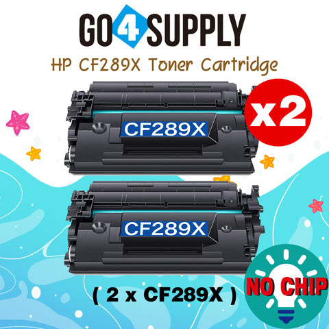 Compatible HP 89X CF289X 89A (NO CHIP, 10,000 pages) Toner Cartridge use for HP LaserJet Enterprise Flow MFP M528c, M528z; HP LaserJet Enterprise M507dn, M507dng, M507n, M507x; HP LaserJet Enterprise MFP M528dn, MFP M528f Printers