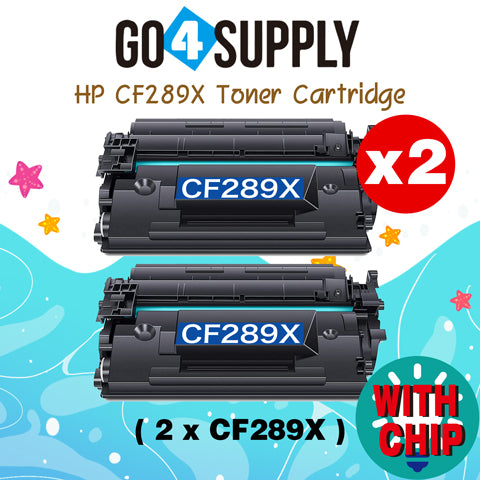 Compatible HP 89X CF289X 89A (WIHT CHIP, 10,000 pages) Toner Cartridge use for HP LaserJet Enterprise Flow MFP M528c, M528z; HP LaserJet Enterprise M507dn, M507dng, M507n, M507x; HP LaserJet Enterprise MFP M528dn, MFP M528f Printers