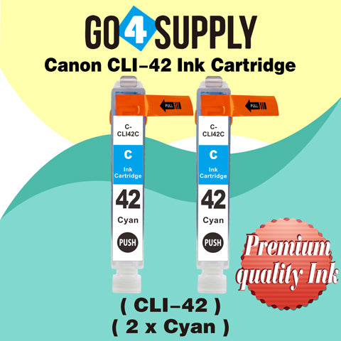 Compatible Canon CLI 42 CLI42 CLI-42 (Cyan) Ink Cartridge use with PIXMA Pro-100 Pro 100 Printers