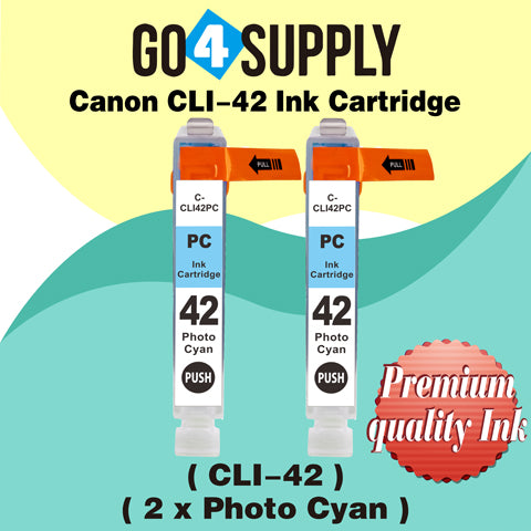Compatible Canon CLI 42 CLI42 CLI-42 (Photo Cyan) Ink Cartridge use with PIXMA Pro-100 Pro 100 Printers