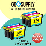 Compatible Combo Set Epson 232 XL 232XL 232 Ink Cartridge Replacement for Epson Expression Home XP-4200 XP-4205 Workforce WF-2930 WF-2950 Printer