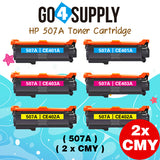 Compatible Combo Set HP 507A CE400A CE401A CE402A CE403A to use for HP LaserJet Enterprise 500 color M551, HP LaserJet Enterprise 500 color MFP M575, HP LaserJet Pro 500 color MFP M570 Series Printer