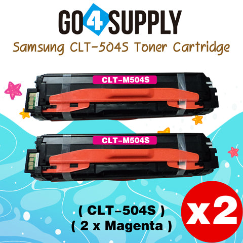 Compatible SAMSUNG CLT504S CLT-504S Magenta Toner Cartridge to use for SAMSUNG SL-C1810W SL-C1860FW CLX-4195N CLX-4195FN CLX-4195FW CLP-415N CLP-415NW Printers