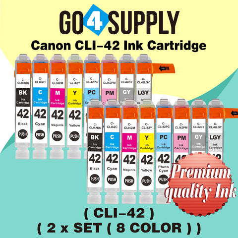 Compatible Canon CLI 42 CLI42 CLI-42 (Black) Ink Cartridge use with PIXMA Pro-100 Pro 100 Printers