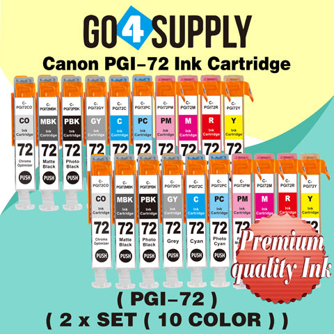 Compatible Canon PGI 72 PGI72 PGI-72 (Cyan) Ink Cartridge use with PIXMA Pro-10 Pro 10 Pro10S PRO-10S Pro 10 Printers