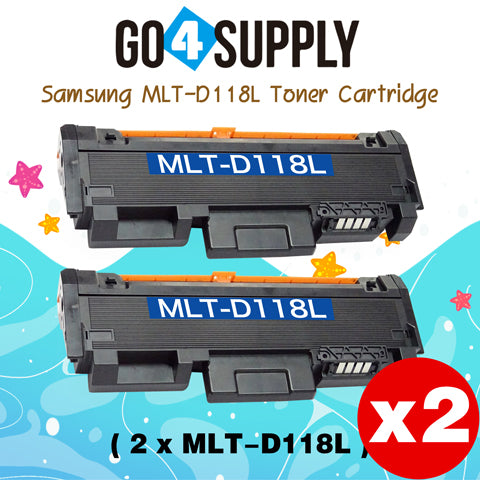 Compatible Samsung MLT-D118L D118L MLTD118L (High Yield) Toner Cartridge use with Samsung Xpress M3015DW, XpressM0365FW Printers