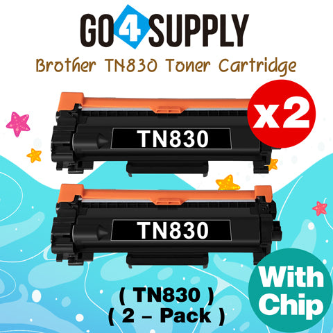 Compatible Brother TN-830 TN830XL Toner Cartridge Used for Brother HL-L2400D L2405W L2460DW L2460DWXL L2865DW L2480DW DCP-L2640DW MFC-L2807DW L2820DW L2820DWXL Printers