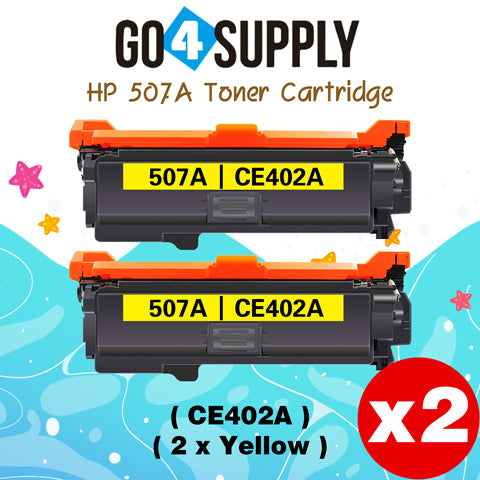 Compatible HP 507A CE403A CE400A CE401A Yellow Toner Cartridge to use for HP Laserjet 500 Color M551 M551n M551dn M575c Printers